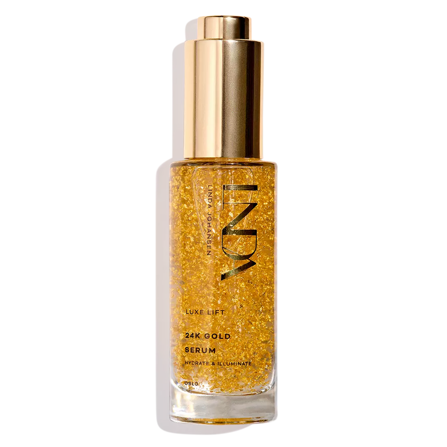 Sérum de oro de 24 quilates de Linda Johansen