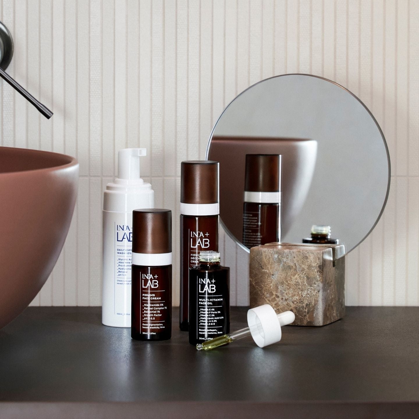 Huile visage multi-vitaminée