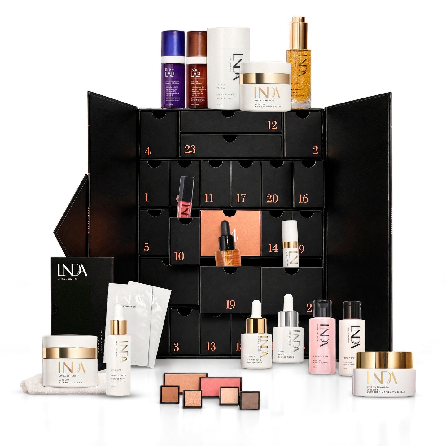 Julekalender 2026 Deluxe Linda Johansen Skincare