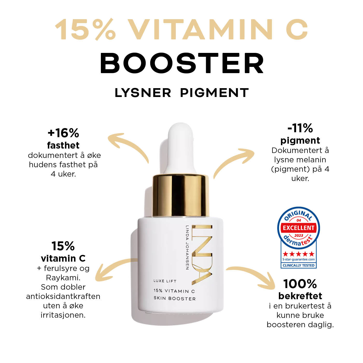 15% Vitamin C Skin Booster - Linda Johansen Skincare