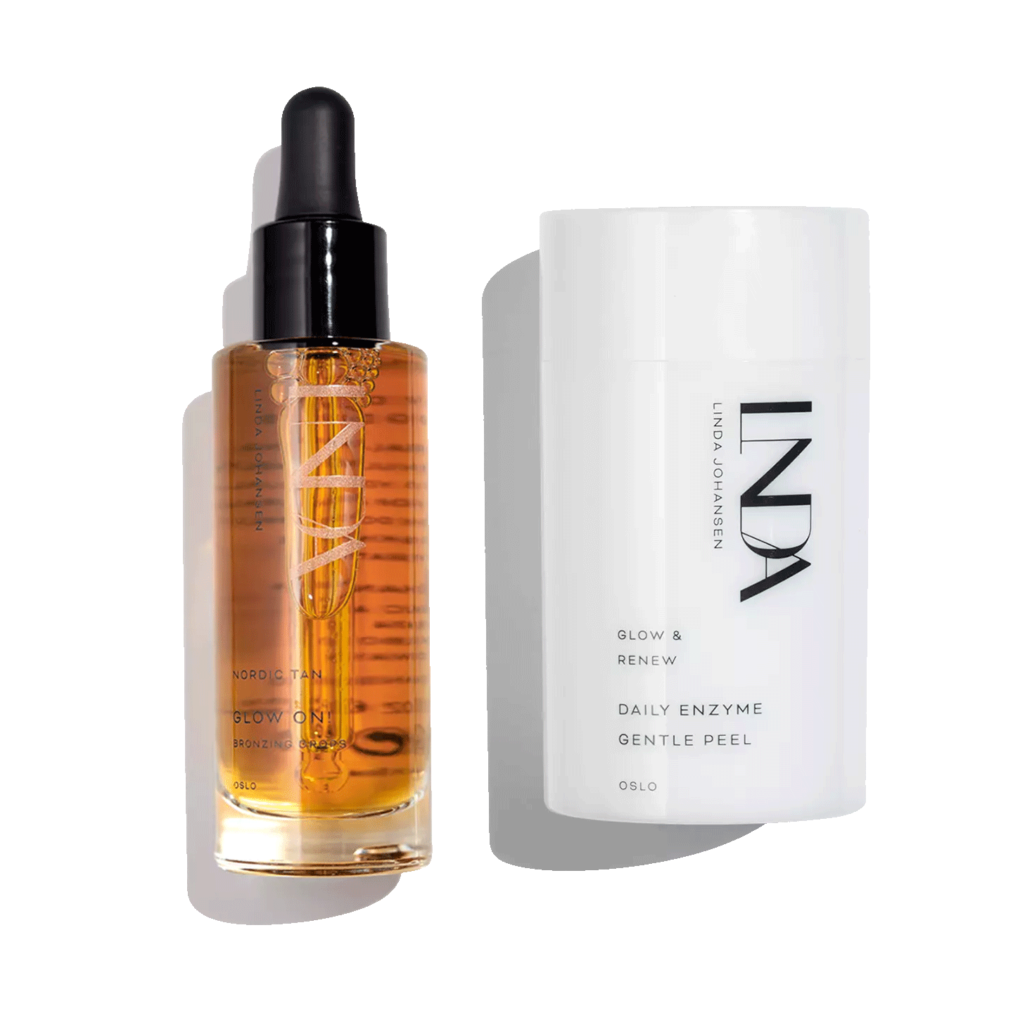 Selftan Drops + Peel Duo Linda Johansen Skincare